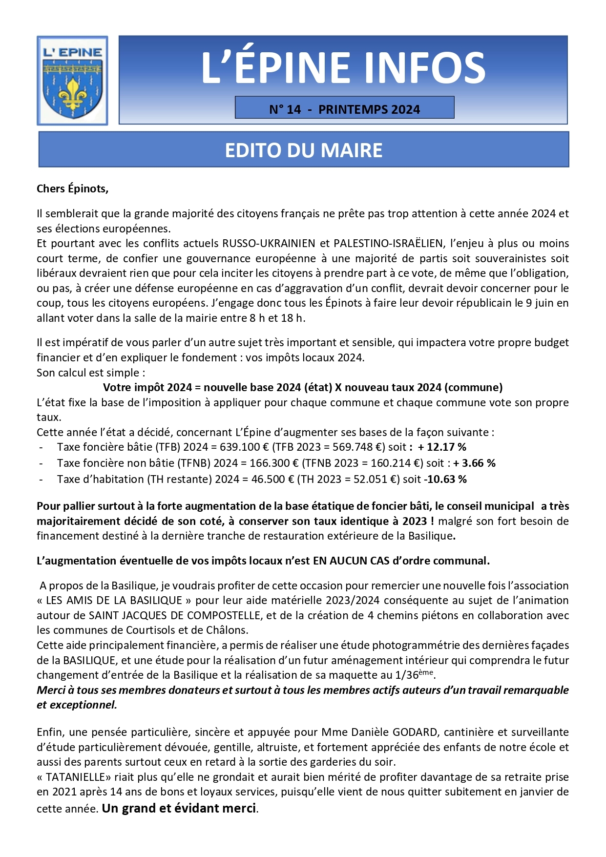 BULLETIN 2024 - photo