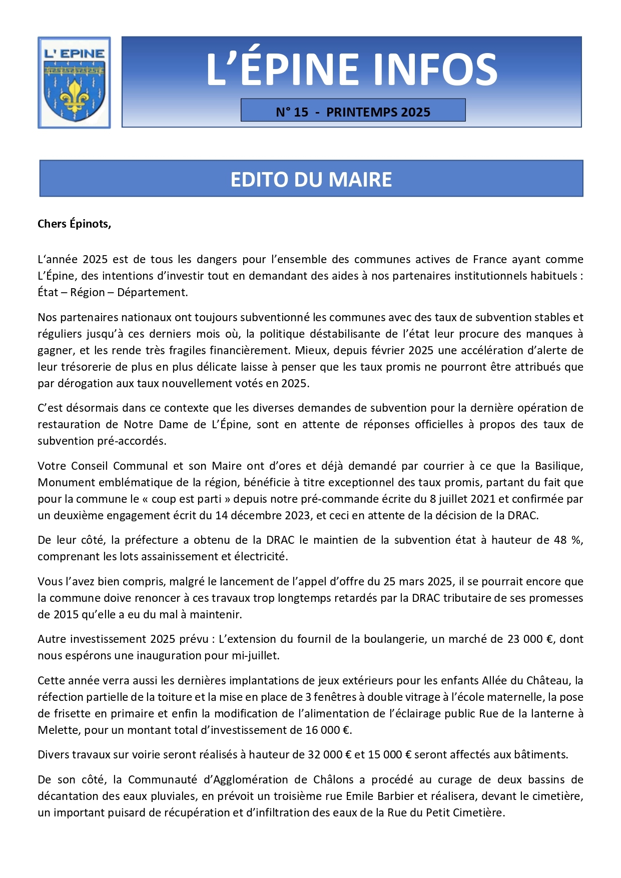 BULLETIN 2025 - photo